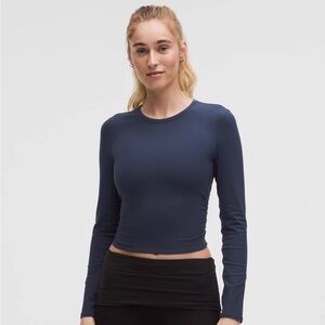 Lululemon All It Takes Back-Twist Ribbed Long-Sleeve Shirt